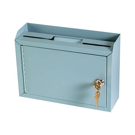 drop box metal|wall mounted lockable drop boxes.